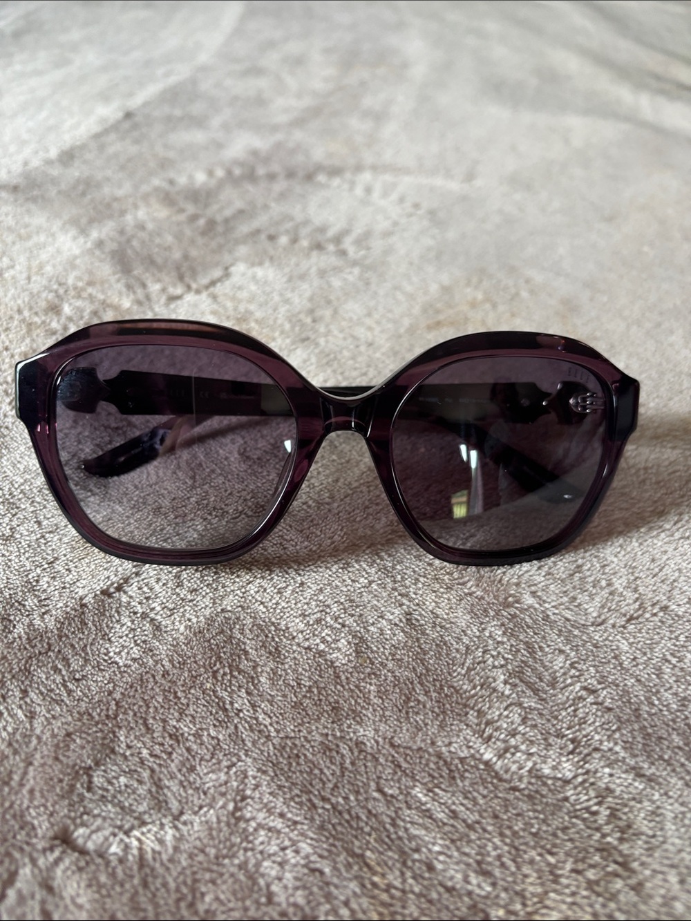 Elle Women's Sunglasses - Deep Plum NWOT